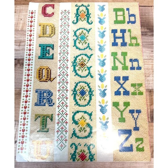 Leisure Arts Charted Alphabets & Borders Volume Two Cross-Stitch Pattern Book - Picture 2 of 3